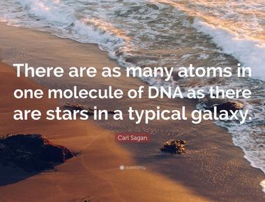 Many of the atoms you re made of from the calcium in your bones to the iron in your blood were brewed up in the heart of an exploding star billions of years ago