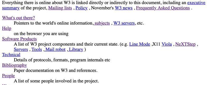 The first website is still online it s called world wide web and is a ...