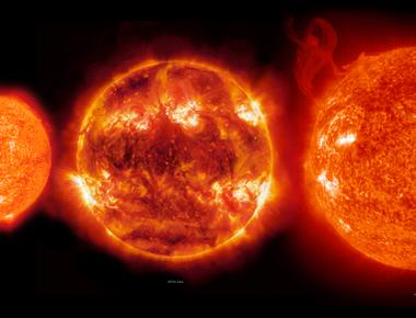 The star antares is 60 000 times larger than our sun if our sun were the size of a softball the star antares would be as large as a house