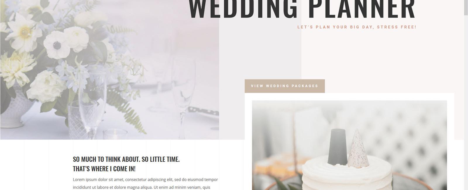 Google actually have a wedding planner site