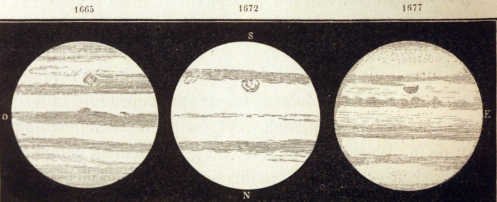 The red spot was first seen in 1665 by a man named giovanni cassini a century ago it measured 24 854 miles 40 000 kilometers across but it s actually shrinking at the moment it s about half that size but nobody knows if and when it will disappear for good