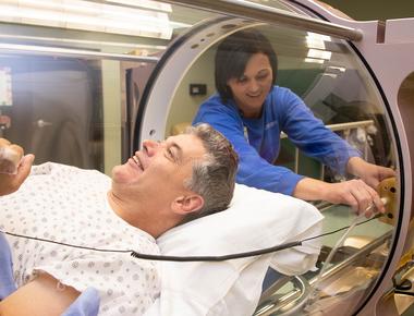 The ageing process has been biologically reversed for the first time by giving humans oxygen therapy in a pressurized chamber