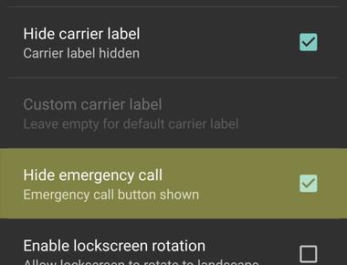 Put an emergency contact number and a name on your lock screen in case you lose your phone