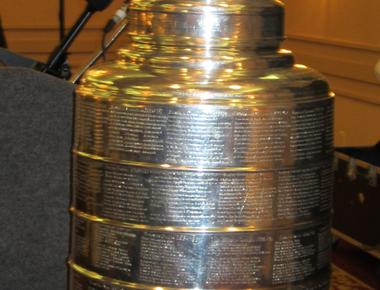 The original stanley cup was only seven and a half inches high