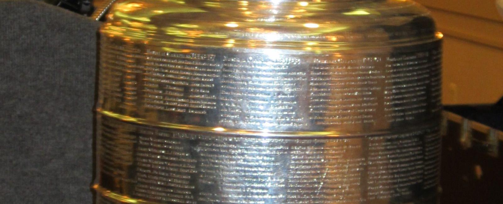 The original stanley cup was only seven and a half inches high