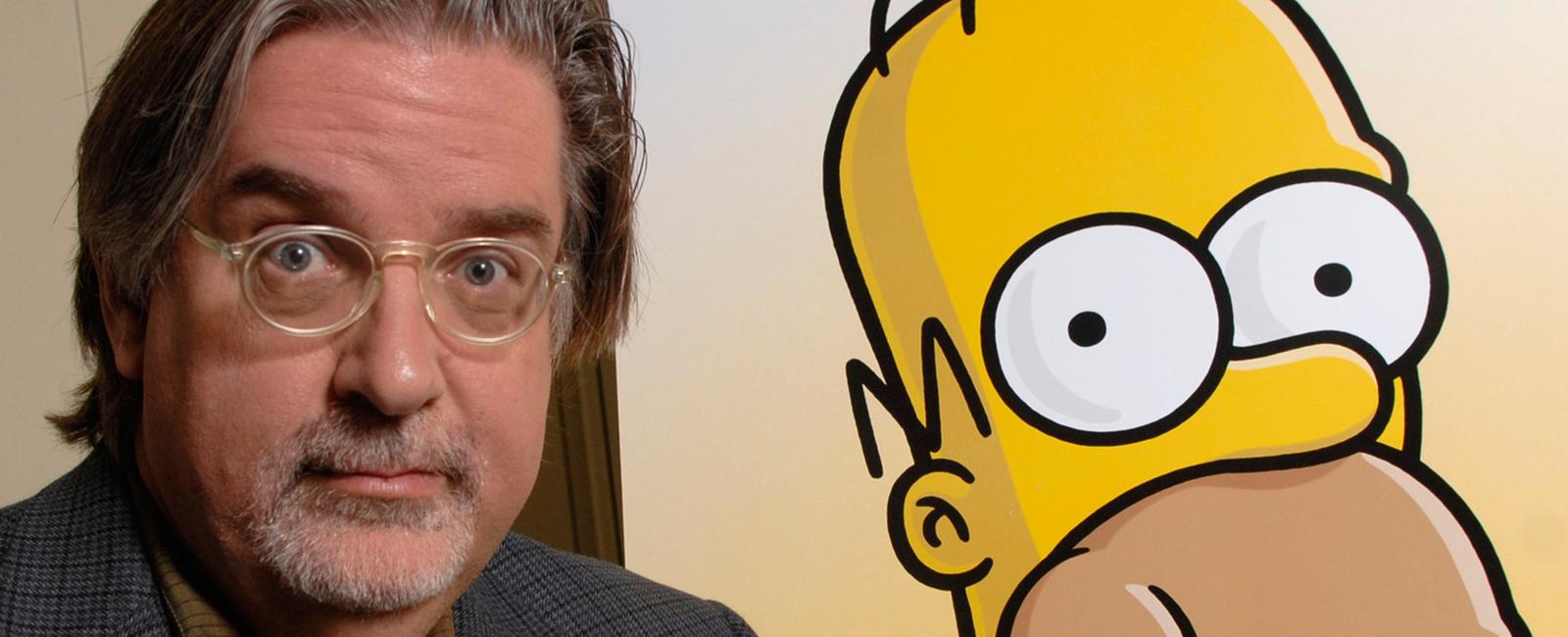 Who created the animated series futurama matt groening