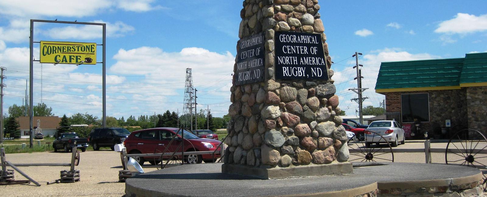 Rugby north dakota is the geographical center of north america