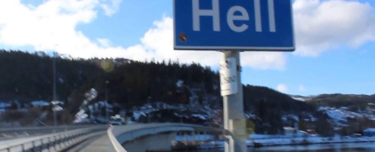 There is a city in norway called hell