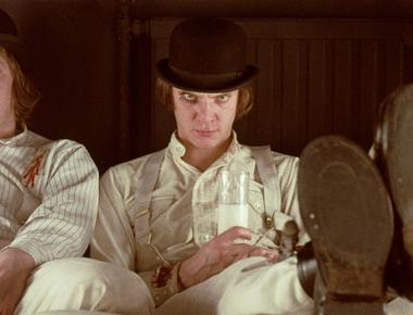Malcolm mcdowell s eyes were anesthetized for the torture scenes in a clockwork orange so that he would film for periods of time without too much discomfort nevertheless his corneas got repeatedly scratched by the metal lid locks