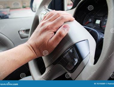 Honking of car horns for a couple that just got married is an old superstition to insure great fertility