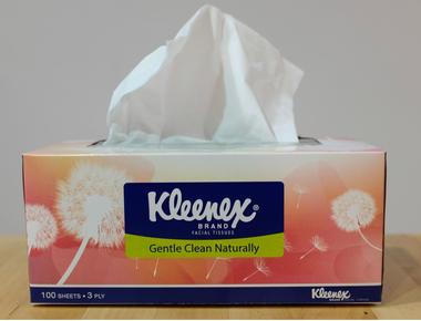 Kleenex tissues were originally intended for gas masks