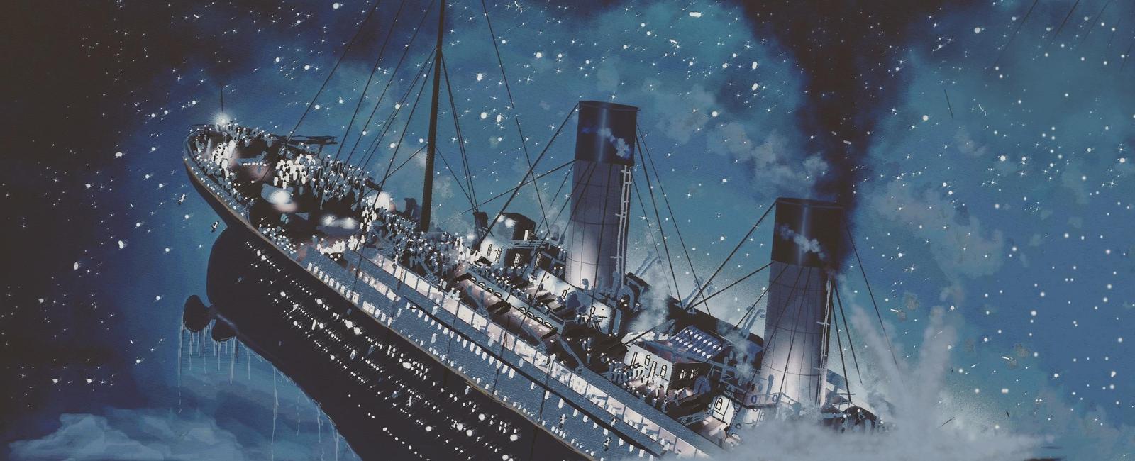 titanic has a total length of two hours and forty minutes the exact time it took for titanic to sink also the collision with the iceberg reportedly lasted 37 seconds which is how long the collision scene is in the movie