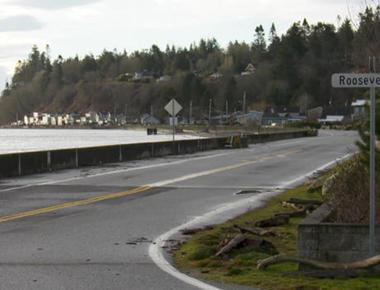 Point roberts in washington state is cut off from the rest of the state by british columbia canada