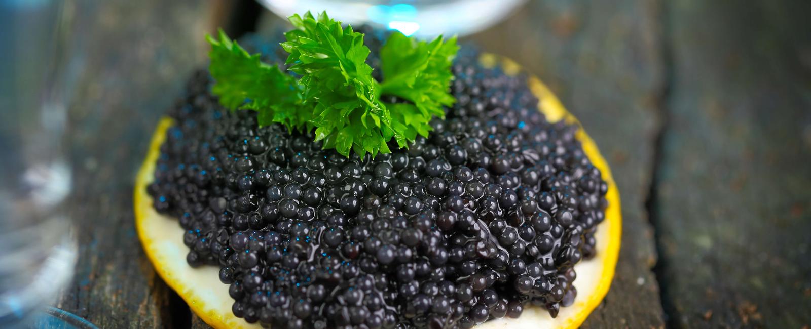 Caviar known internationally as an extravagant delicacy is farmed from the caspian sea as it is a major site for roe farming