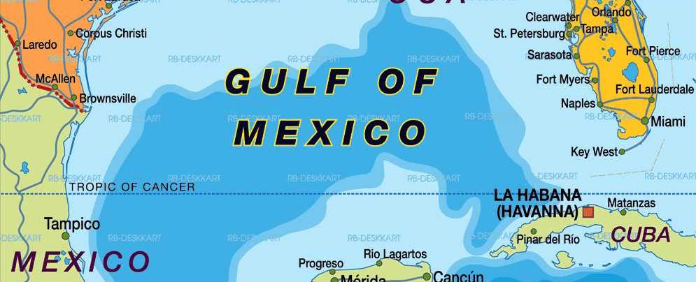 The gulf of mexico is one of the world s oldest bodies of water it was formed around 300 million years ago in the late triassic period