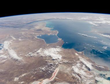 Until 11 million years ago the caspian sea was elevated above land but this changed due to plate tectonics and other advanced geological phenomena