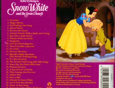 Which disney movie was the first to have a soundtrack album snow white and the seven dwarfs
