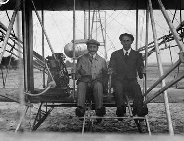 It was only 66 years between when the wright brothers took their first flight and the first moon landing