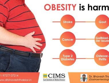 Obesity can increase the chances of developing diseases such as type 2 diabetes and heart disease