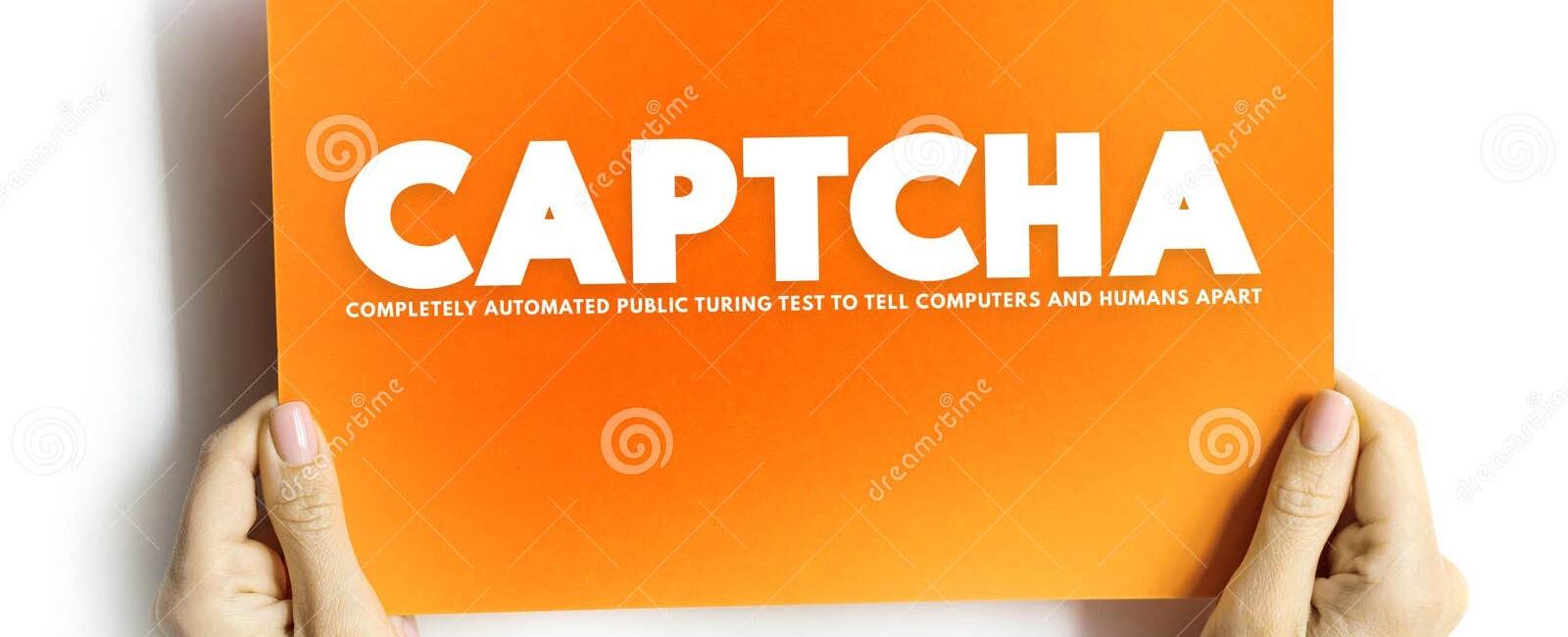 Captcha is an acronym for completely automated public turing test to tell computers and humans apart
