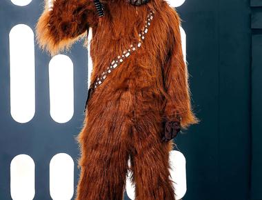 The wookie suits in star wars the force awakens was 7 5 feet tall and it took over 6 months to build the 4 5 suits needed for filming