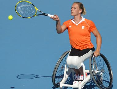 Wheelchair tennis legend esther vergeer retired after 470 straight wins and four paralympic golds