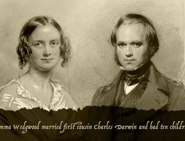 Albert einstein and charles darwin both married their first cousins