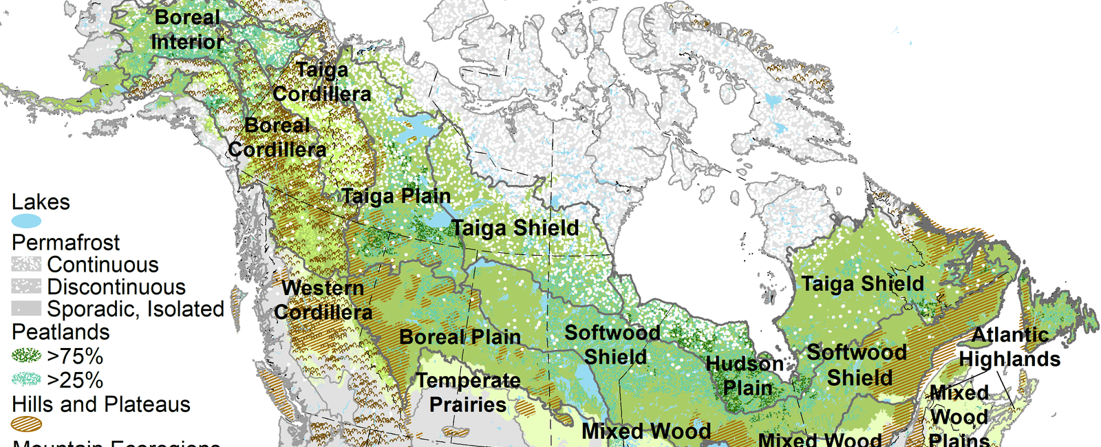 Canada makes up 6 67 percent of the earth s land area