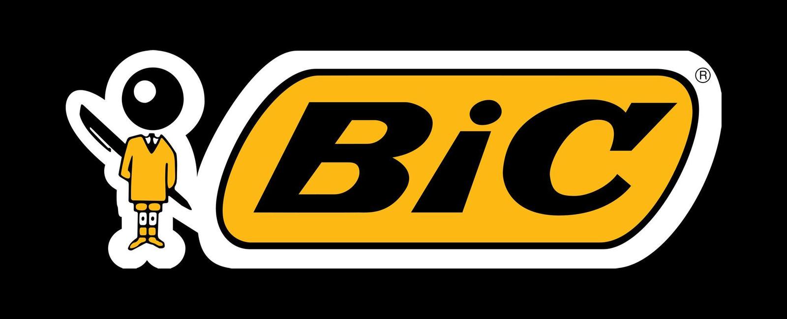 The little bic pen logo guy has a name it s bic boy sorry if that s a letdown