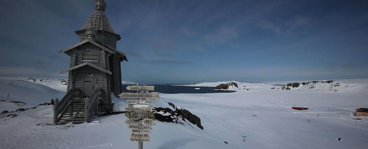 There are at least 7 christian churches in antarctica