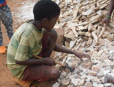 41 of the children in africa are engaged in child labor aged between 5 and 14