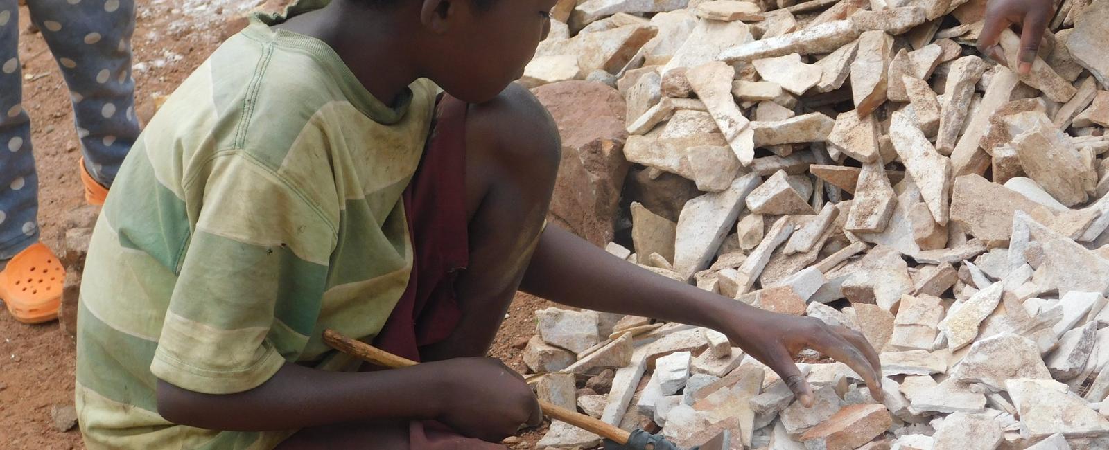 41 of the children in africa are engaged in child labor aged between 5 and 14