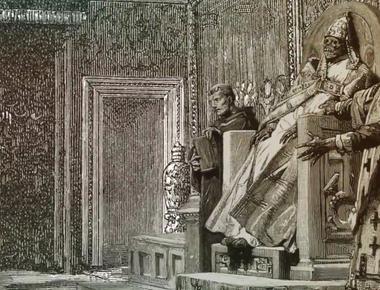 The catholic church once put a dead pope on trial after pope formosus died in a d 896 his successor had him disinterred dressed in papal robes and set up to face a laundry list of political charges the cadaver lost