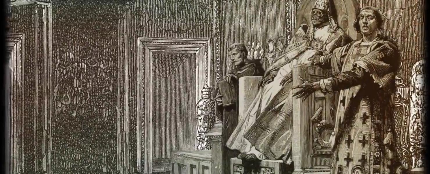 The catholic church once put a dead pope on trial after pope formosus died in a d 896 his successor had him disinterred dressed in papal robes and set up to face a laundry list of political charges the cadaver lost