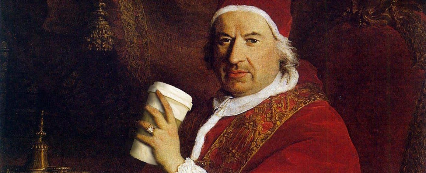 What beverage did pope clement viii officially recognize as a christian drink in an edict issued in 1592 coffee which had been introduced to europe by arab traders and was considered by many roman catholics to be the wine of infidels