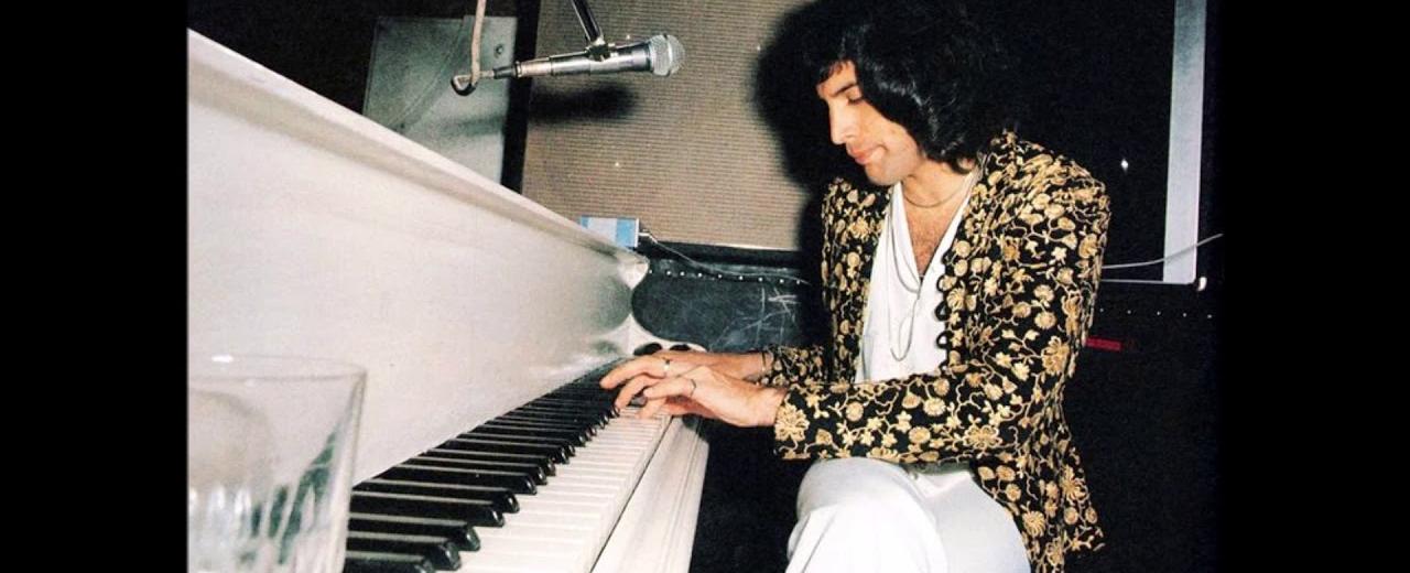 The piano freddie mercury plays in bohemian rhapsody is the same exact piano paul mccartney plays in hey jude