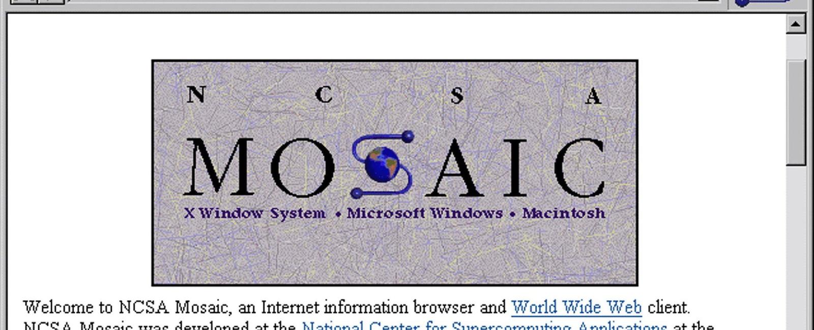 The very first and popular web browser was known to be mosiac which started its services in the year 1993 and was a major part of internet till 1997