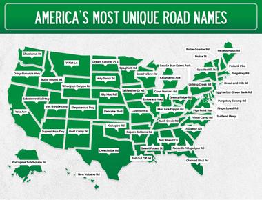 The most common street name in the u s is second street