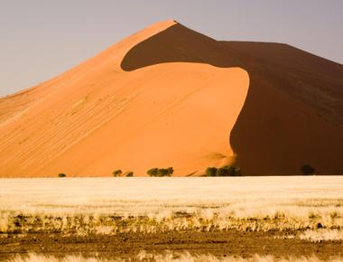 The namib desert has the highest sand dunes in the world and is also the world s oldest desert