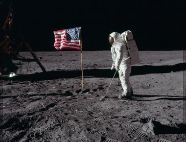 Astronaut alan shepard played golf on the moon after he smuggled a golf ball and club on to the nasa apollo 14 mission to the moon in 1971