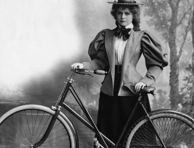 In the 19th century experts warned women about a disease called bicycle face which meant getting stuck with the awkward faces they made while biking