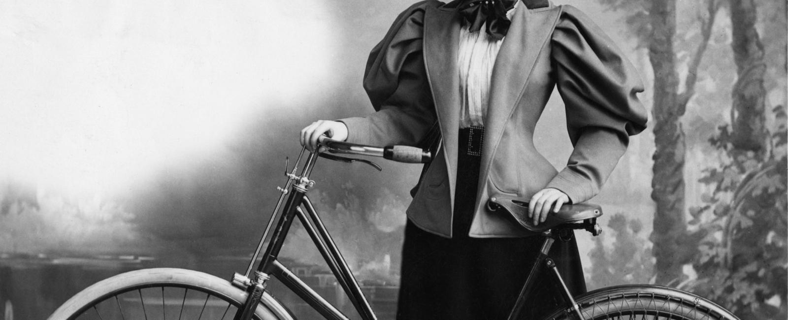 In the 19th century experts warned women about a disease called bicycle face which meant getting stuck with the awkward faces they made while biking