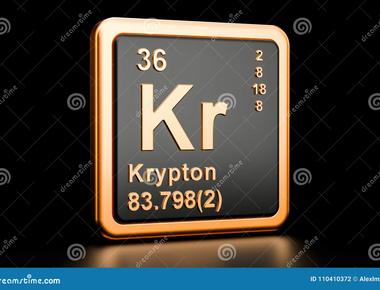 What element begins with the letter k krypton