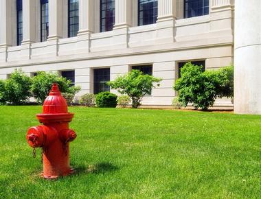 No one knows who invented the first fire hydrant the patent was most likely burned in a fire at the patent office in 1836 destroying all u s records