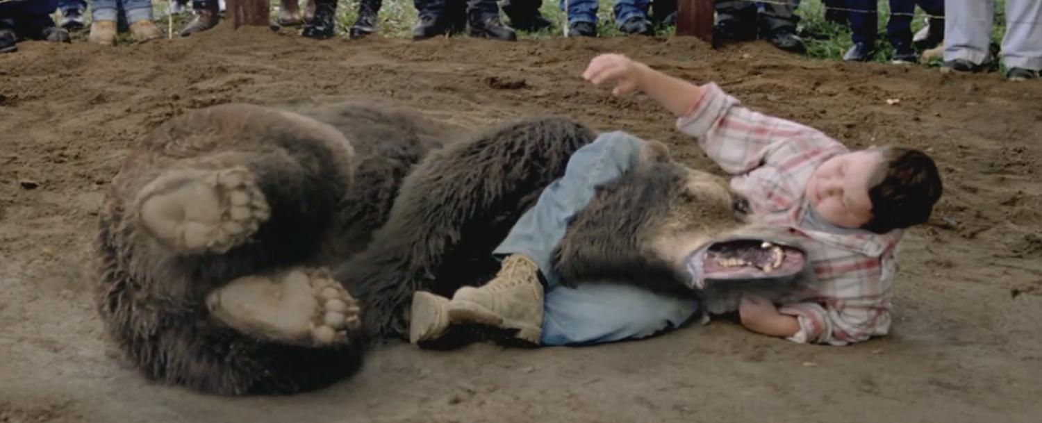 In missouri it is illegal to wrestle bears the law was created due to animal cruelty violations