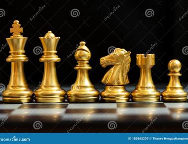 When kings queens knights and bishops go to war chess