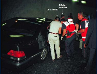 In what city did princess diana suffer her fatal car crash paris