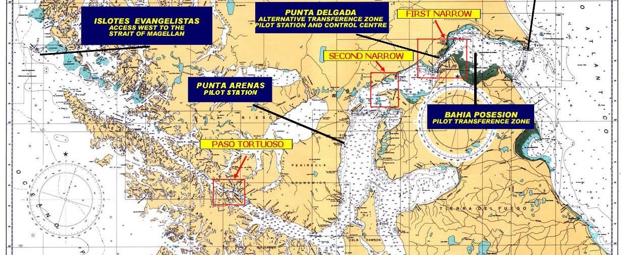 The strait of magellan is a natural passage which means it was not created with ships in mind therefore it s considered one of the most difficult straits in the world to maneuver due to its natural narrowness