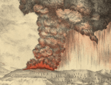 Pressure waves from krakatoa s volcanic explosion circled the earth 3 4 times in every direction sound pressure was recorded every 34 hours the time it took for the sound to travel around the world