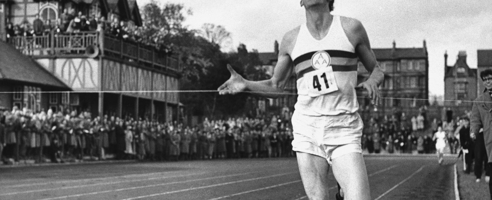 Roger bannister held the world record in the mile for exactly 46 days